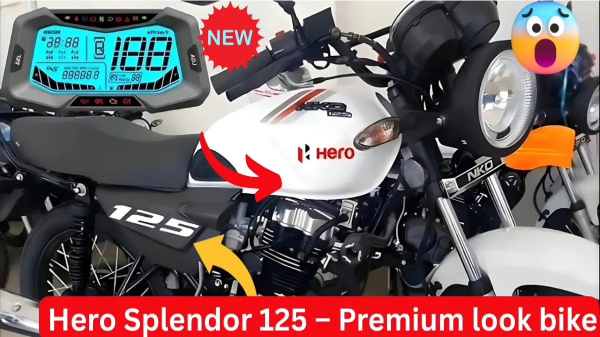 Hero Splendor 125 – Premium look bike