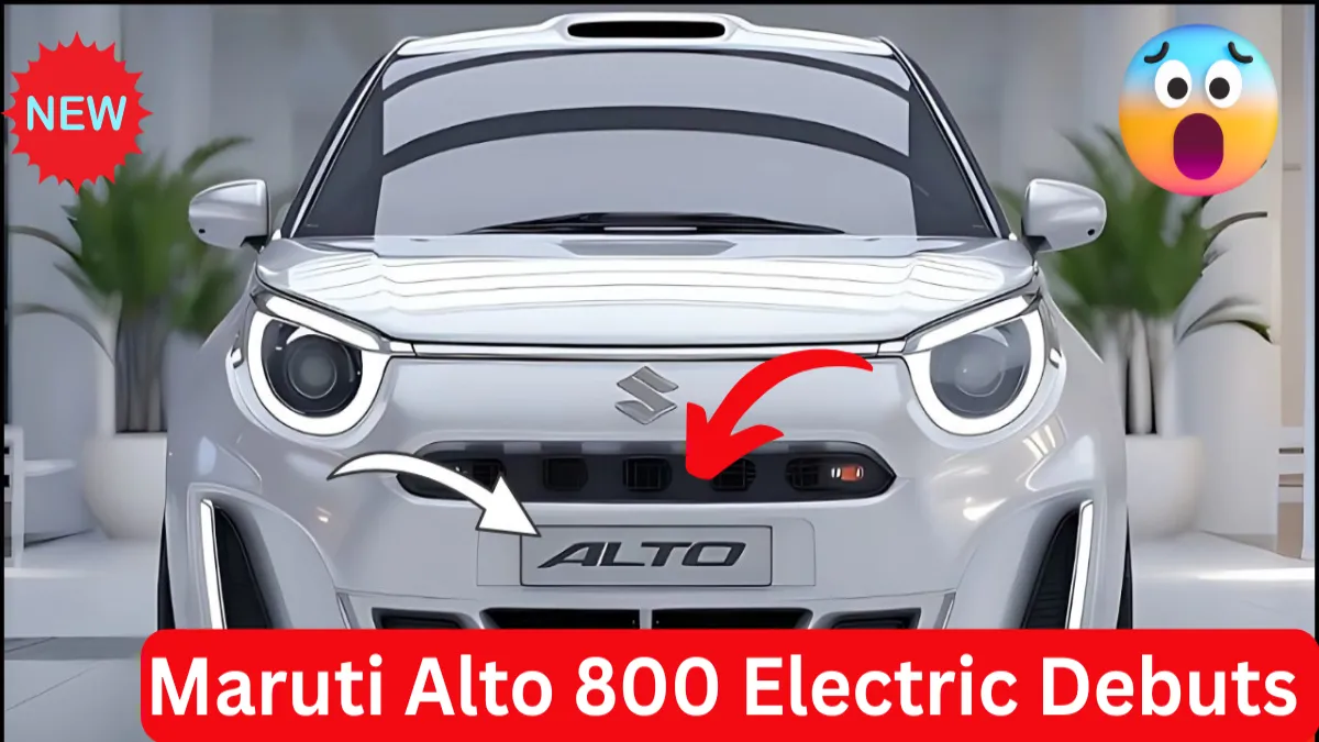 Maruti Alto 800 Electric Debuts